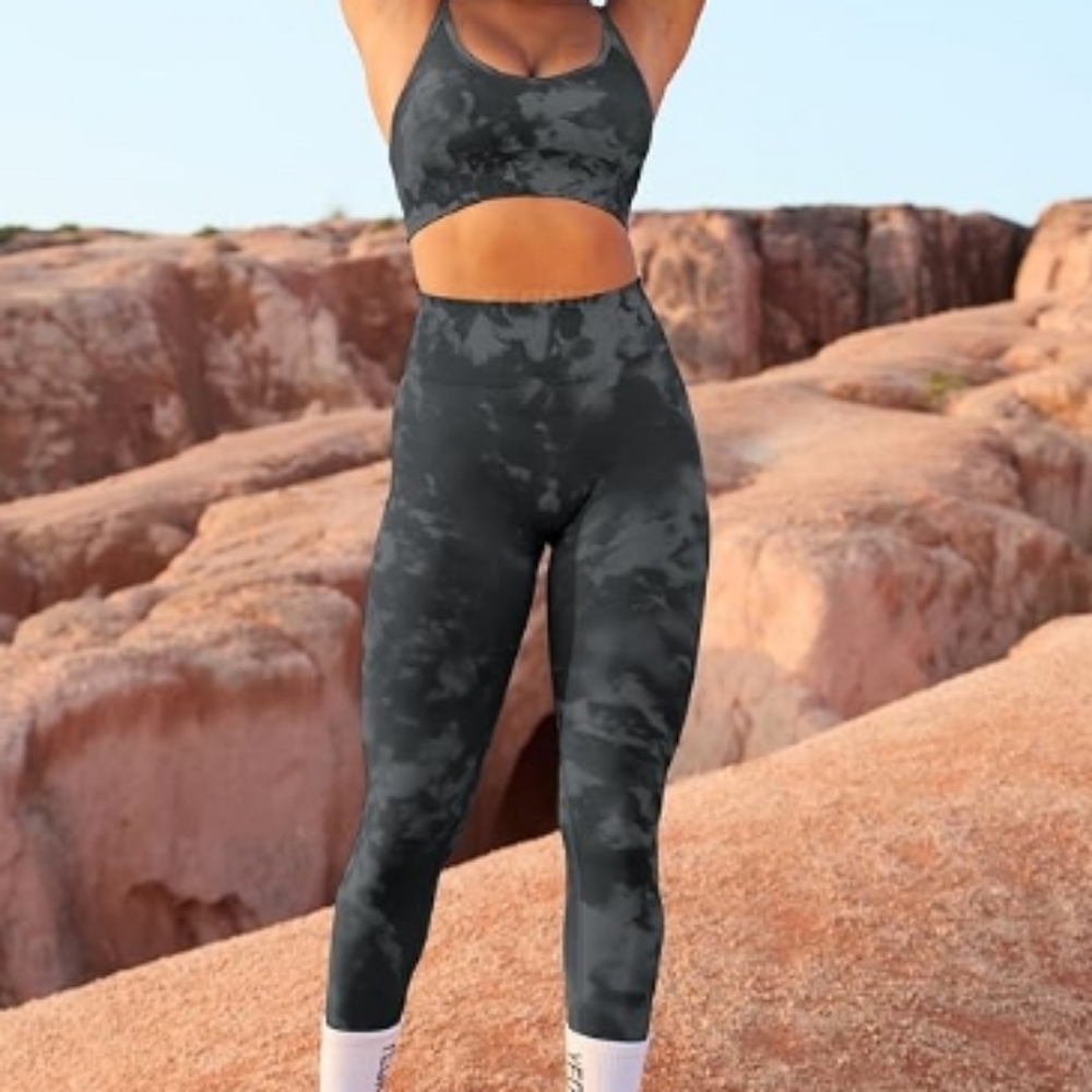 Workout Jada Scrunch Leggings Seamless Yoga Pants Black